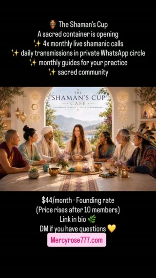 Instagram post from mercyrose777shaman. This post is in position 7.